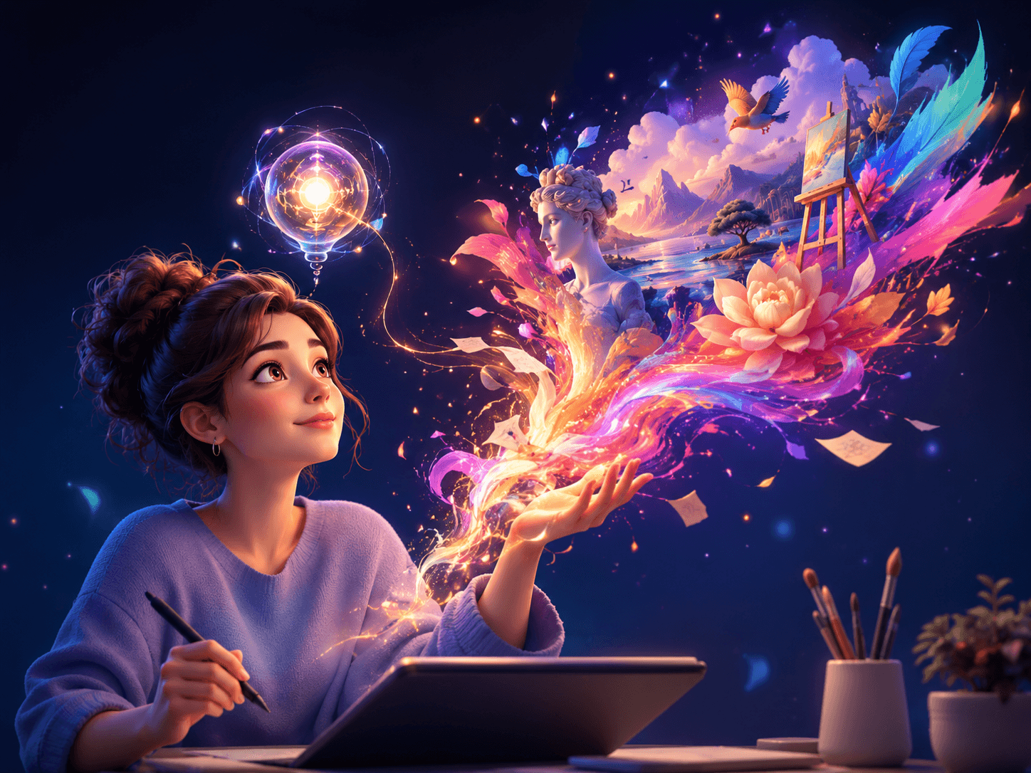Imagination into Art